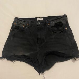 Pistola black denim shorts